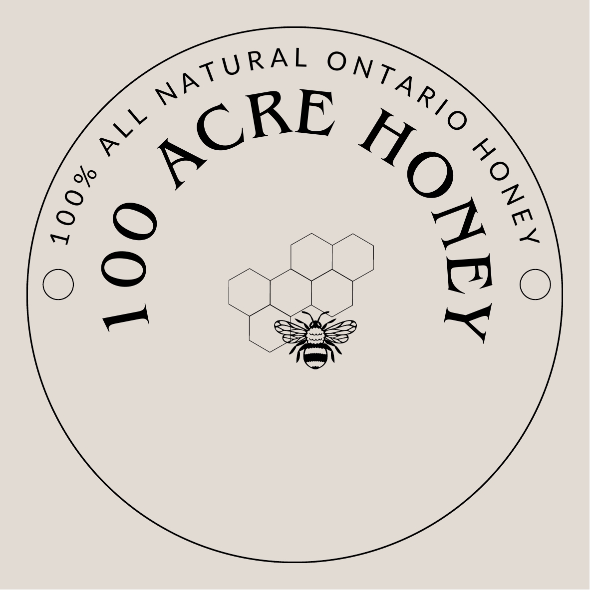 Logo for 100 Acre Honey
