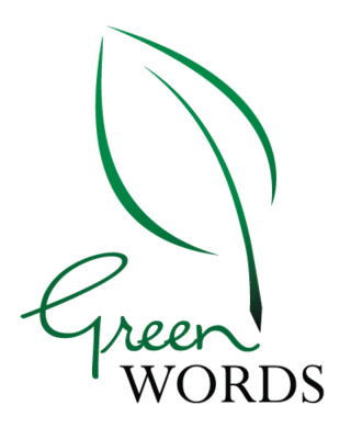Logo for Green Words Writing and Editing