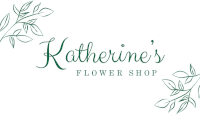 Logo for Katherine’s Flower Shop